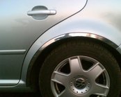 Dacia Sandero 2013-2020 Ornamente aripi inox (4 buc) Din 2016 foto 1