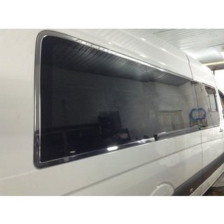 Set complet ornamente geam inox Volkswagen Crafter 2006-2016 foto 1