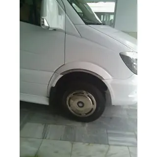 Ornamente aripi inguste inox (4 buc) Volkswagen Crafter 2006-2016 foto 3