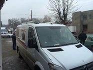 Mercedes Sprinter W906 2006–2018 Bare longitudinale Shark (picioare negre) foto 3
