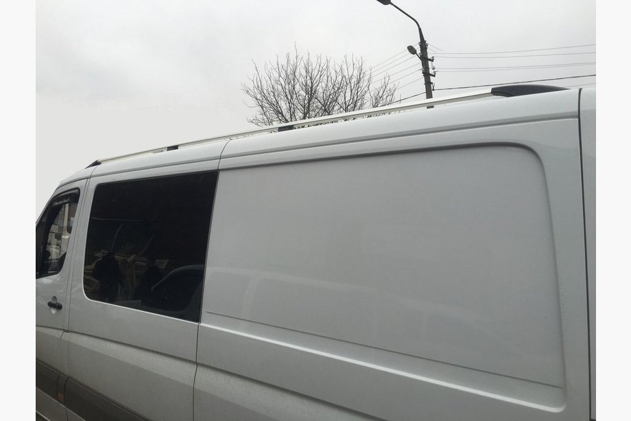 Mercedes Sprinter W906 2006–2018 Bare Portbagaj DD 265 cm, Crom, Picior din Plastic Image