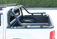 Toyota Hilux 2015- Roll bar caroserie (negru) 76mm foto 1