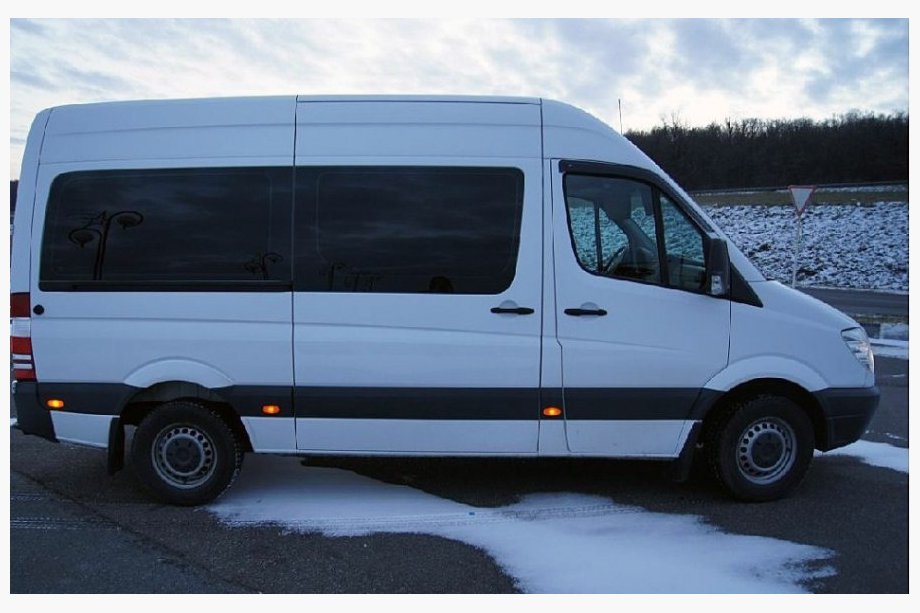 Mercedes Sprinter W906 2006–2018 Deflectoare autoadezive pentru geamuri (2 buc, DDU-CBR) Image