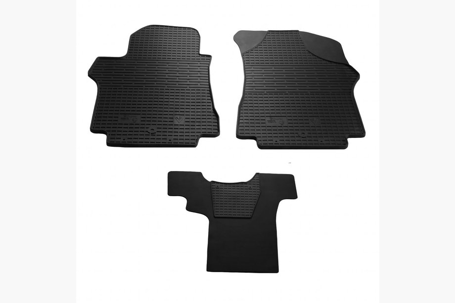 Hyundai H300, H1, Starex 2008-2020 Covorase cauciuc 1+1 (3 buc, Stingray Premium) Image