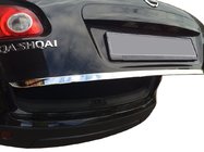 Nissan Qashqai 2007-2010 Protectie prag portbagaj inox Carmos - Otel Inoxidabil Turcesc foto 1