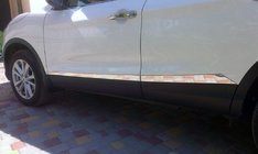 Nissan Qashqai 2014-2021 Molduri usi OmsaLine (4 buc, inox) foto 1
