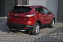 Nissan Qashqai 2014-2021 Praguri Laterale Allmond Black (2 buc, Aluminiu) foto 1