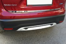 Nissan Qashqai 2014-2021 Ornament portbagaj inox foto 1