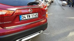 Nissan Qashqai 2014-2021 Ornament portbagaj inox foto 6