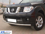 Nissan Pathfinder R51 2005-2014 Protectie Fata ST008-1 (Inox) foto 5