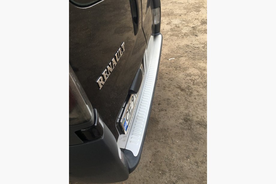 Opel Vivaro 2001–2015 Protectie bara spate mata (Omsa, inox) Foto 2