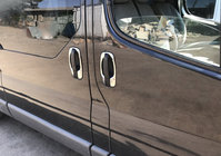 Nissan Primastar 2002-2014 Capace manere (4 buc, inox) foto 1