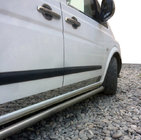 Mercedes Viano 2004-2014 Molduri usi inox (8 piese, pentru marginea usii) foto 1