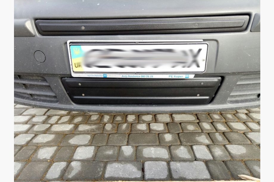 Renault Trafic 2001–2015 Capac inferior grila iarna (sub numar) 2001-2007, Mat Foto 5