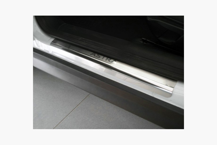 Opel Astra G classic 1998-2012 Protectii Praguri Nataniko (4 buc, Inox) Standard - Banda Lohmann, 0,5 mm Foto 1