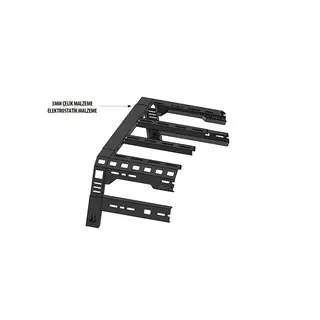 Rollbar cu cos Dakar (pentru rollcover) Mercedes X class 2017-2020 foto 3