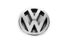 Volkswagen Polo 2001-2009 Emblema fata 1T0 853 601A foto 1