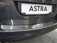Opel Astra J 2009-2015 Protectie bara spate Natanika (inox) foto 1