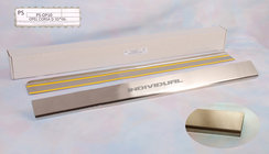 Opel Corsa C 2000-2006 Praguri Natanika Standard (4 buc, inox) foto 1