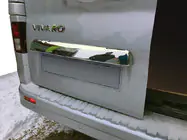 Opel Vivaro 2015-2019 Ornament inox deasupra placutei de inmatriculare foto 1