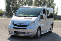 Opel Vivaro 2001–2015 Protectie Fata ST014 (Inox) foto 1