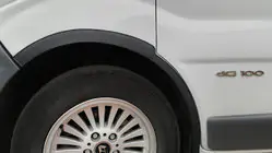 Nissan Primastar 2002-2014 Extensii aripi roti (4 buc, negre) 2007-2015, metal negru foto 1