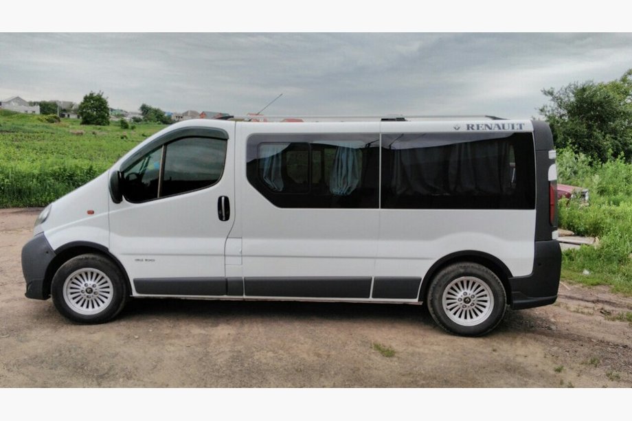 Opel Vivaro 2001–2015 Extensii aripi roti (4 buc, negre) 2007-2015, metal negru Foto 4