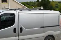 Opel Vivaro 2001–2015 Bare longitudinale Skyport (argintii) Ampatament Scurt foto 3