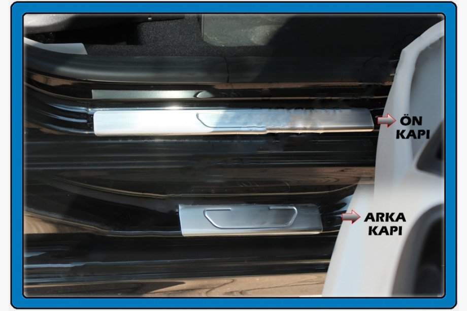 Citroen C-Elysee 2013-2022 Praguri OmsaLine (4 buc, inox) Foto 1