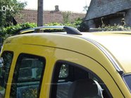 Renault Kangoo 1998-2008 Bare Longitudinale Crom Baza standard, picioare din plastic foto 2