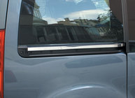 Peugeot Partner Tepee 2008-2018 Molduri din inox pentru usi culisante (2 buc) OmsaLine - Otel Inoxidabil Italian foto 1