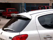 Peugeot 207 2006–2014 Spoiler Meliset (grund pentru vopsire) foto 1