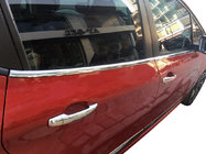 Peugeot 208 2012-2019 Molduri Geamuri (4 buc, Inox) foto 1