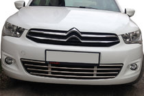 Citroen C-Elysee 2013-2022 Grila bara (otel inoxidabil) foto 1