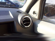 Renault Duster 2008–2017 Rame guri aer interior (4 buc, inox) foto 4