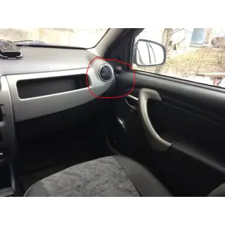 Rame guri aer interior (4 buc, inox) foto 4