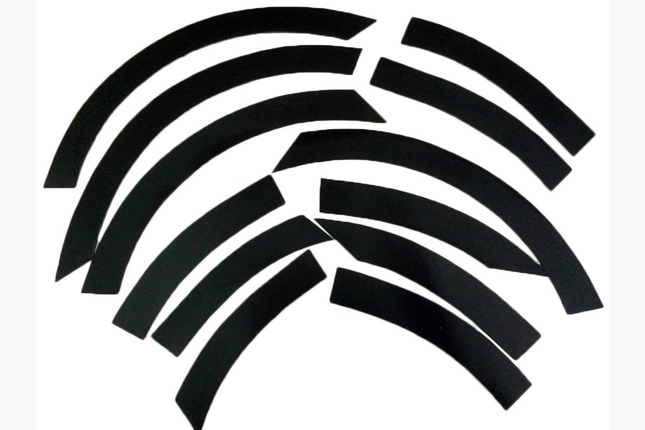 Fiat Doblo II 2010-2022 Extensii aripi roti (12 buc, plastic) Image