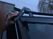 Renault Trafic 2001–2015 Viziera parbriz (negru lucios, 5mm) foto 4
