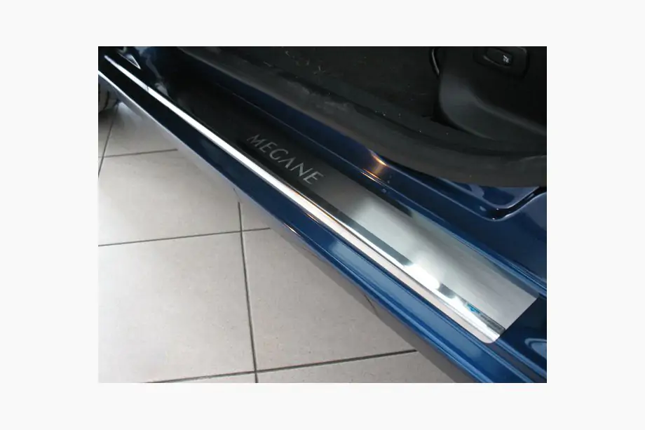 Renault Megane III 2009-2016 Protectii Praguri Nataniko (4 buc, Inox) Image