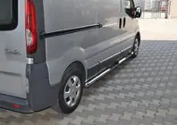 Nissan Primastar 2002-2014 Tevi Laterale (2 buc, Otel Inoxidabil) 70mm, Ampatament Scurt foto 2