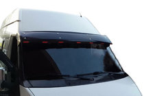 Ford Transit 2000–2014 Viziera parbriz (negru lucios, 5mm) foto 1
