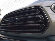 Ford Transit 2014- Capace Grila Cromate (2014-2018, 3 buc, Otel Inoxidabil) foto 4