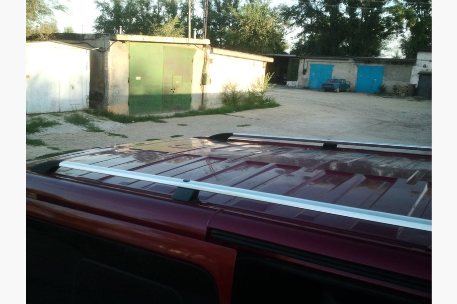 Nissan Primastar 2002-2014 Bare Longitudinale Crom Baza Lunga, Picior Metalic Foto 8