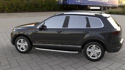 Volkswagen Touareg 2010-2018 Praguri laterale Fullmond (2 buc, aluminiu) foto 2