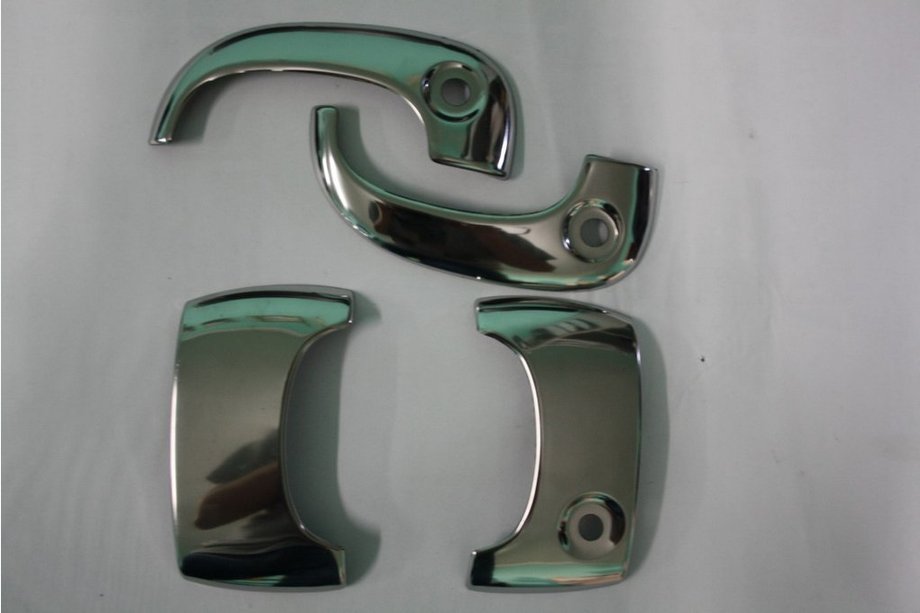 Renault Kangoo 1998-2008 Capace Manere Cromate (Otel Inoxidabil) Doua fata + una culisanta Foto 4