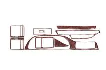 Fiat Scudo 1996-2007 Capace bord (Meric) foto 2