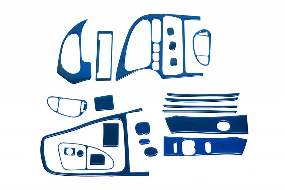 Mazda 323 1977-2003 Capac bord (albastru, F 1994-1997) Image