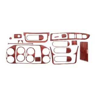 Accesorii bord aspect lemn