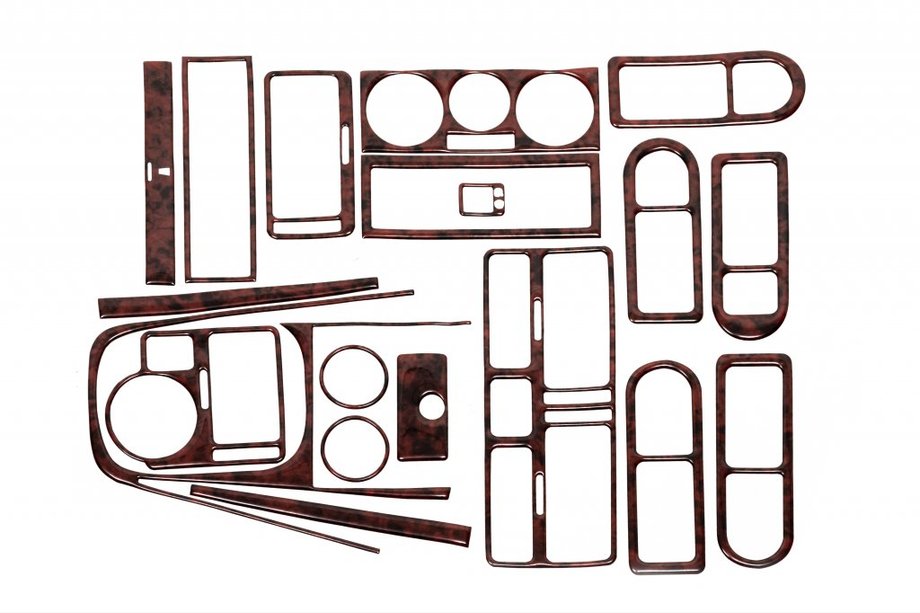 Volkswagen Bora 1998-2004 Tuning interior auto Aluminiu Image