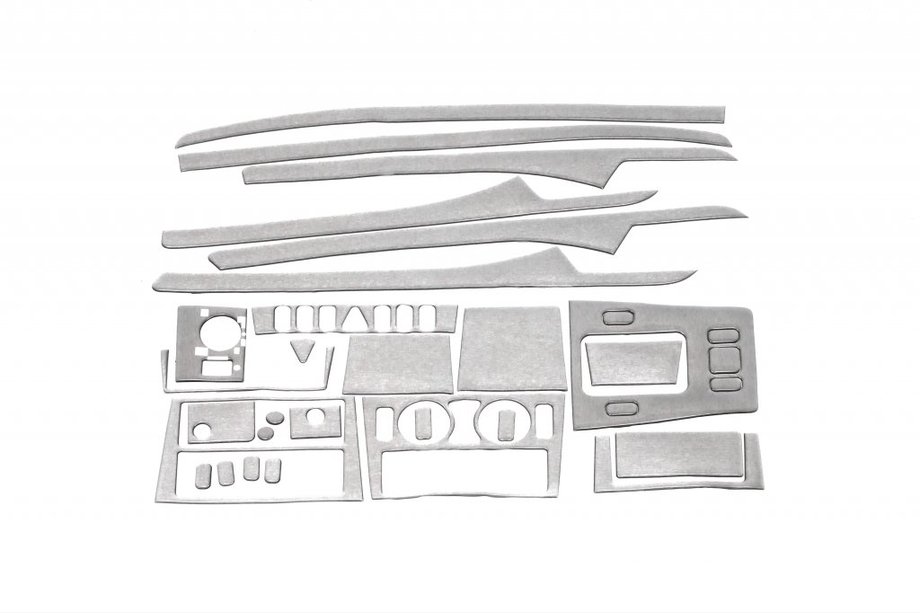 Mercedes C-class W202 1993-2001 Decoruri bord aspect aluminiu Hartman (1995-1997) Image